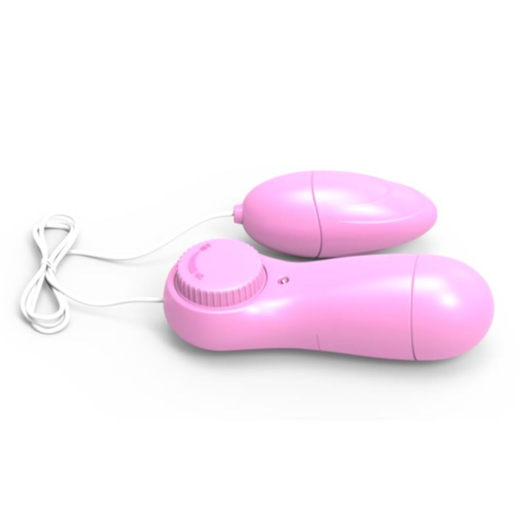 FLUÏD LAASE MULTI-SPEED VIBRATING EGG WITH REMOTE CONTROL, PINK