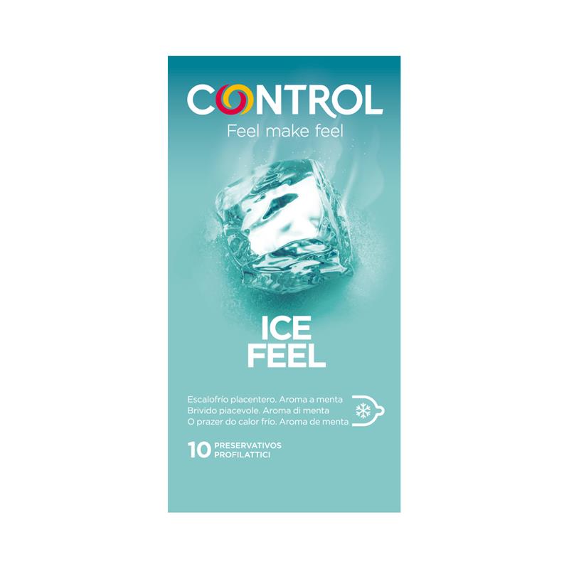 CONTROL ყინულის ეფექტი, 10 ცალი პრეზერვატივი